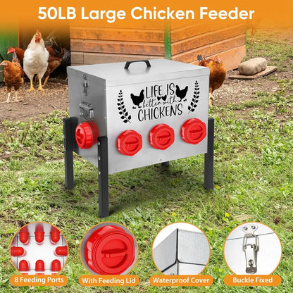 Large Automatic Chicken Feeder