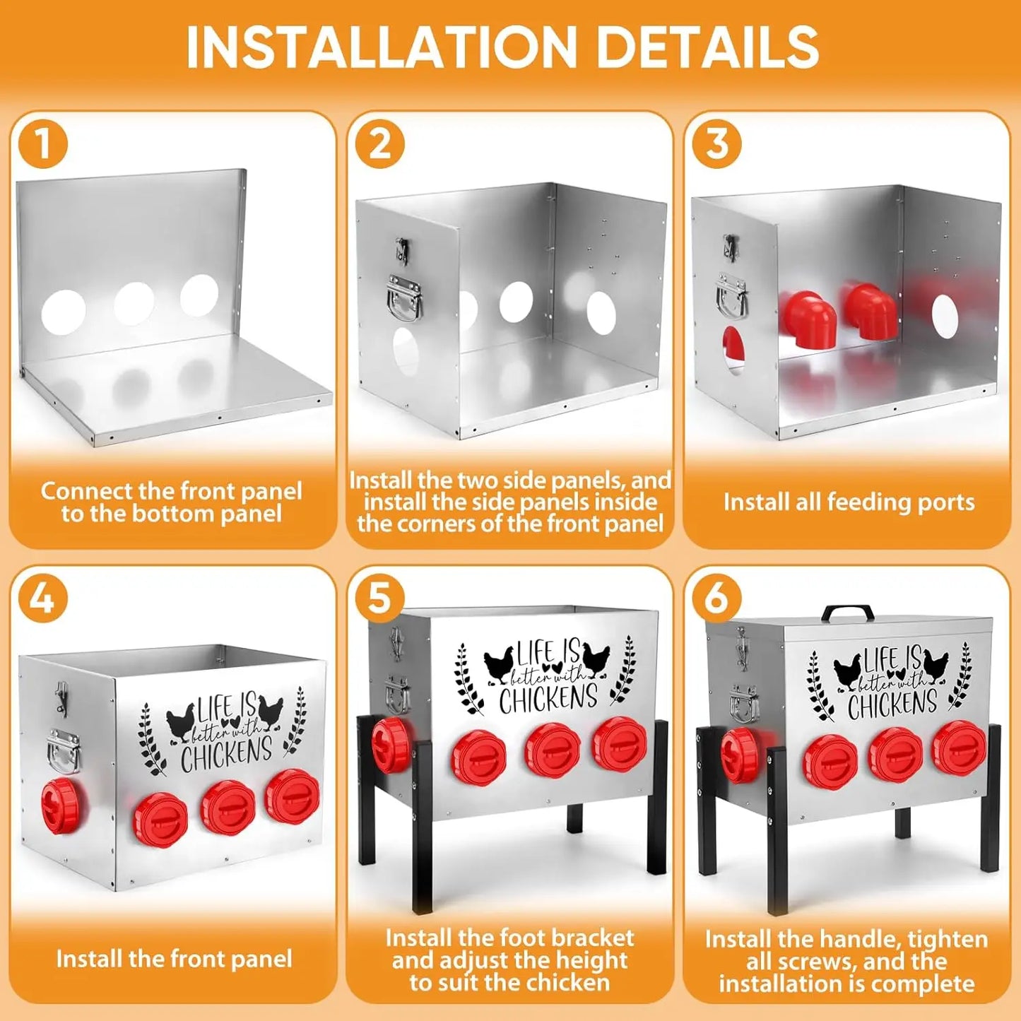 Large Automatic Chicken Feeder