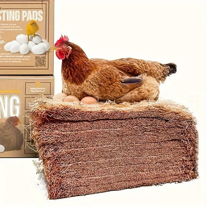 Natural Chicken Nesting Pads