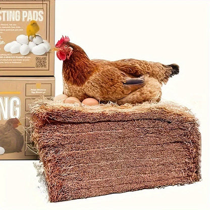 Natural Chicken Nesting Pads